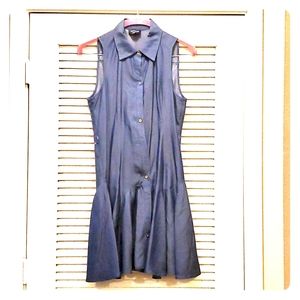 Bebe Soft Denim Sleeveless Dress